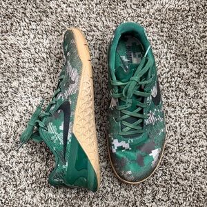 Nike Metcon 3 Green Digital Camouflage Athletic Shoes